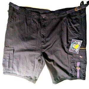 Big Daddy Live Large Navy Blue Cargo Shorts Men's Big & Tall Waist Size 44W